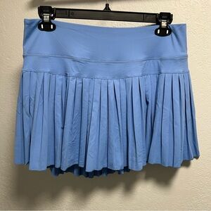 Simply Southern Blue Pleated Skirt